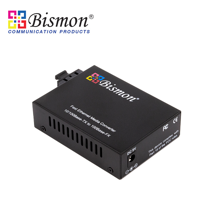 Media Convertor 10/100Base-TX to 100Base-FX ,(Multi mode,SC Port)